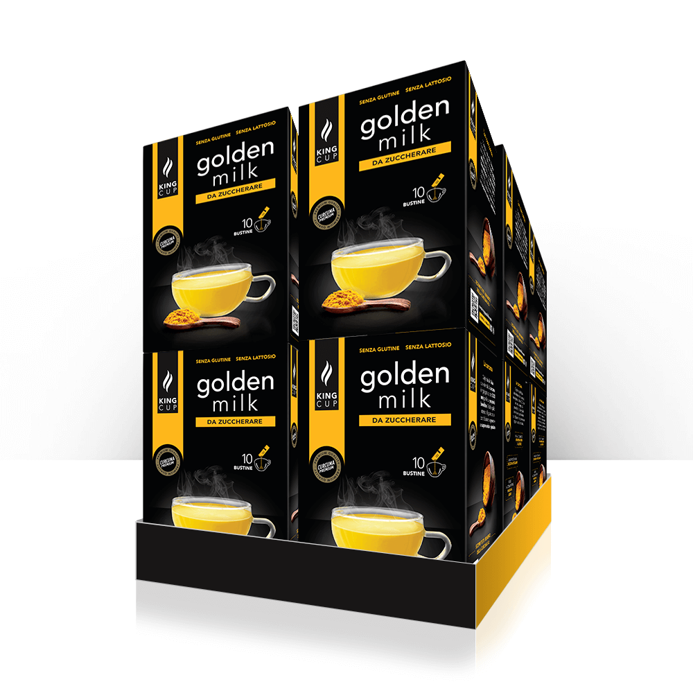 1 Golden Milk - 10 bustine solubili – Promo 10 confezione + 2 confezioni GRATIS