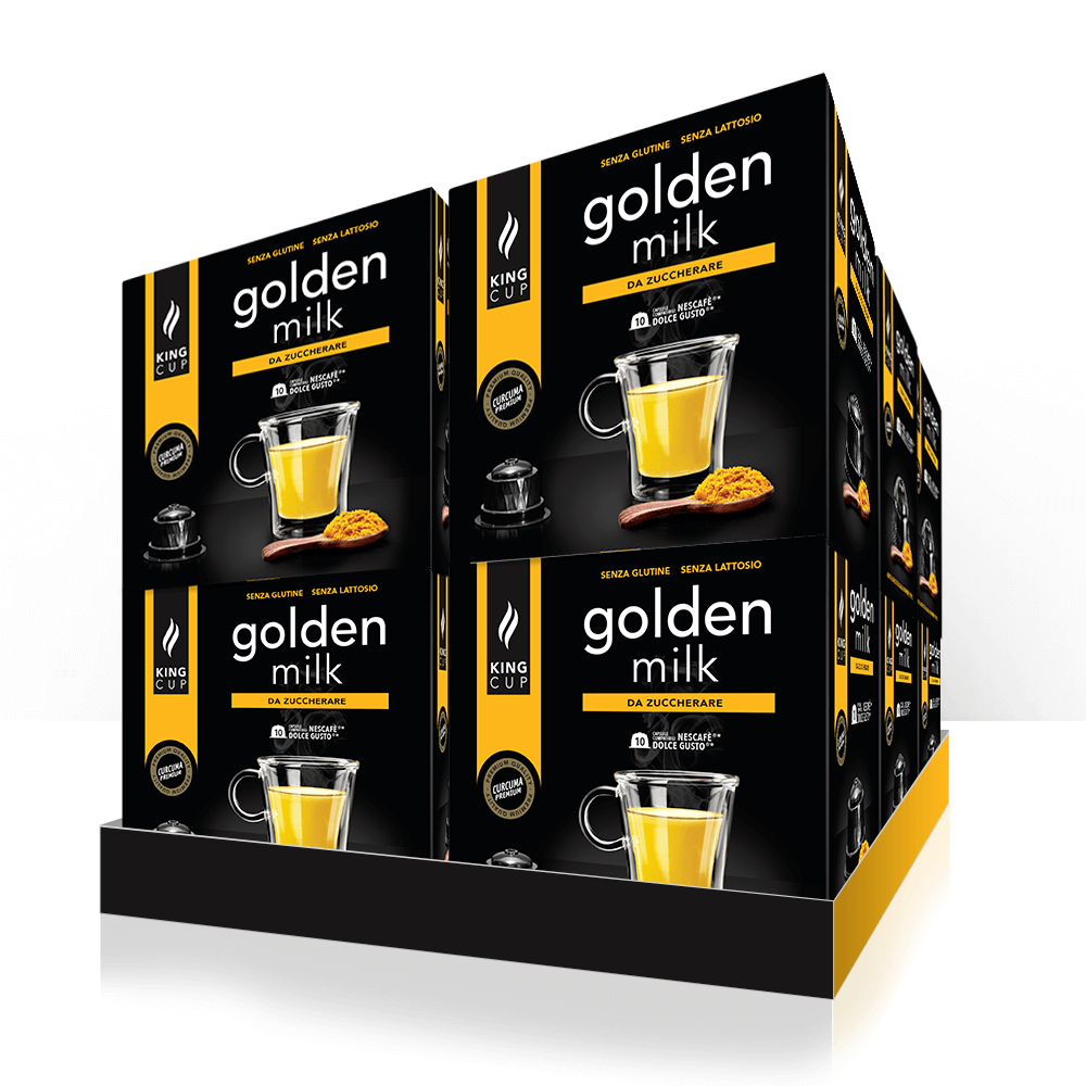 1 Golden Milk - capsula Nescafè Dolce Gusto® – Promo 10 confezione + 2 confezioni GRATIS