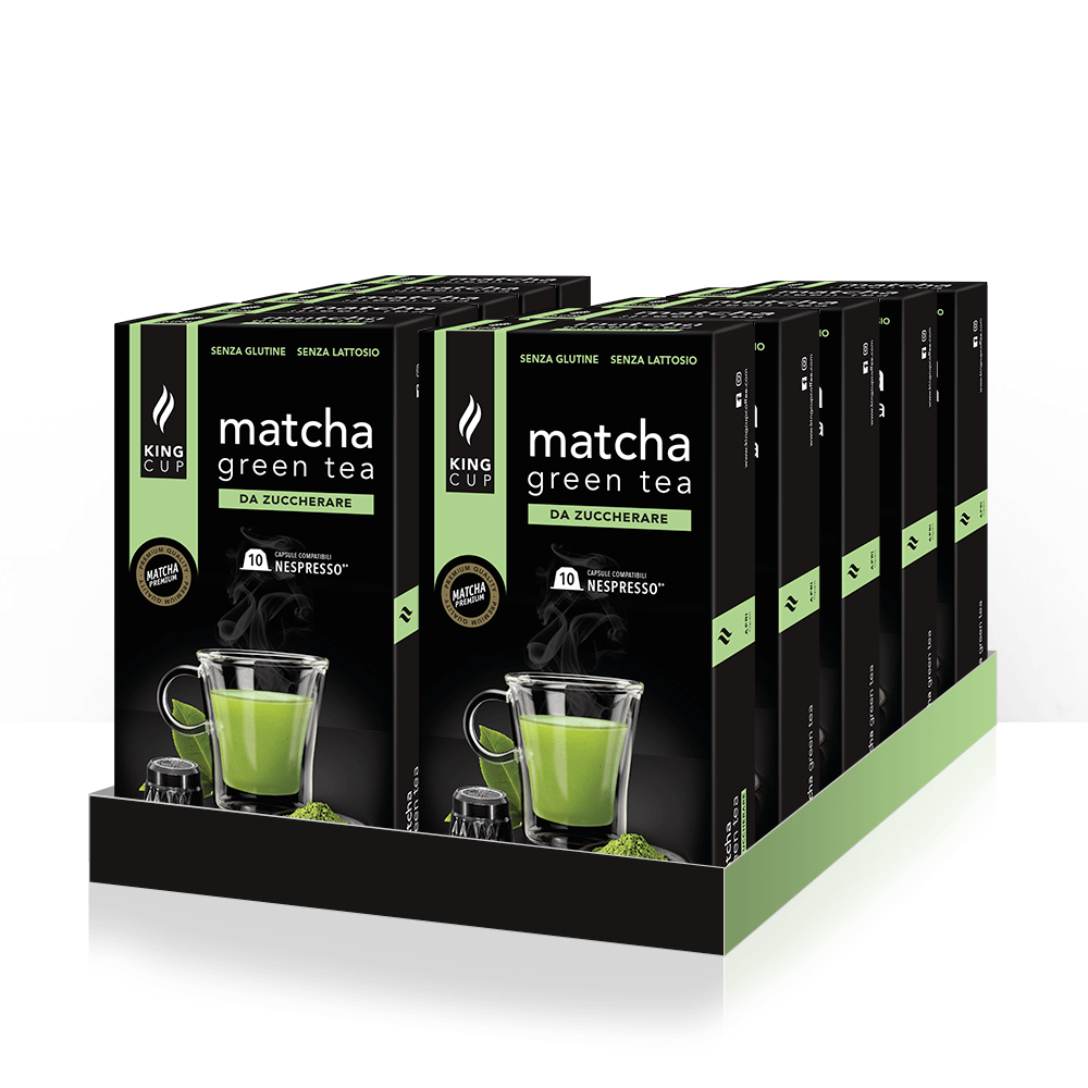 1 Matcha Green Tea - capsula Nespresso® – Promo 10 confezione + 2 confezioni GRATIS