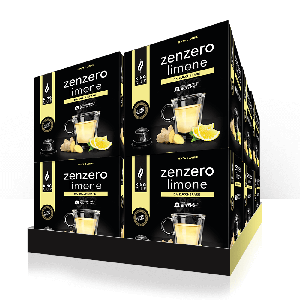 1 Zenzero Limone - capsula Nescafè Dolce Gusto® – Promo 10 confezione + 2 confezioni GRATIS