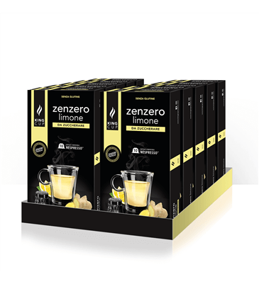 1 Zenzero Limone - capsula Nespresso® – Promo 10 confezione + 2 confezioni GRATIS