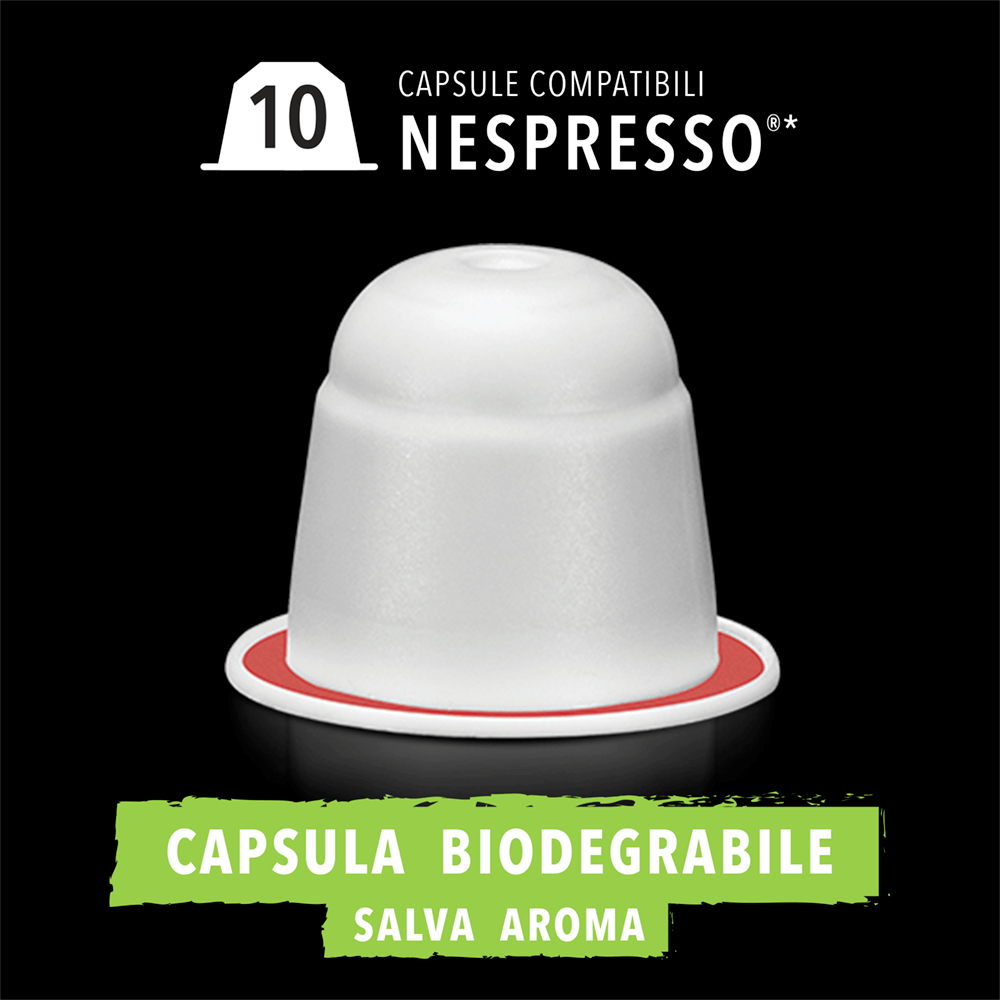 4 Caffè Biologico capsula biodegradabile King Cup