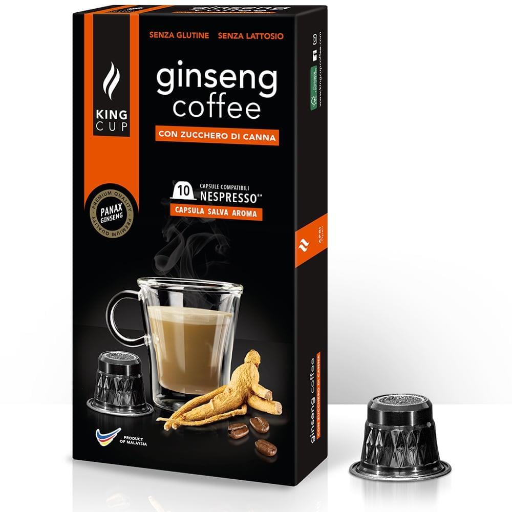 Capsule-Ginseng-Nespresso Zucchero di Canna