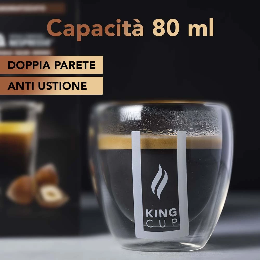 2 tazzine omaggio + 100 capsule di Espresso alla Nocciola Nespresso®*