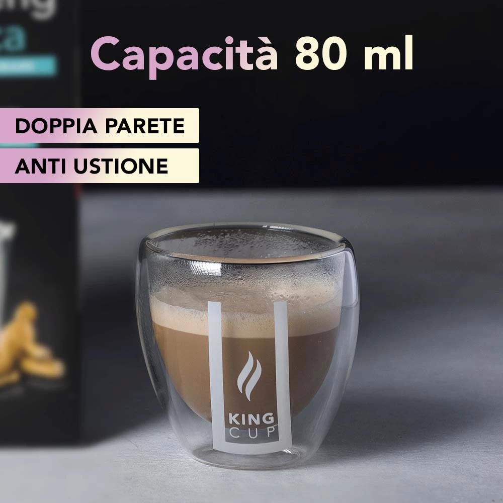 2 tazzine omaggio + 100 capsule Ginseng Coffee Deca Nespresso®*