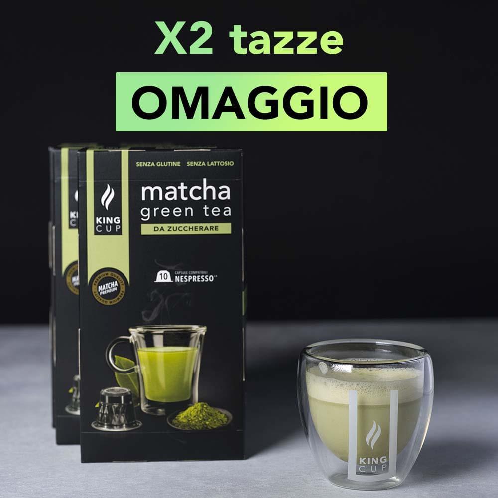 Matcha SZ Nespresso 6,5 X 10 + 2 Tazzine 1
