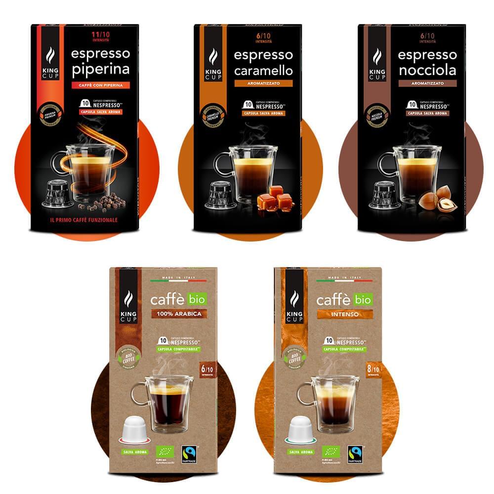 MultiBox Nespresso - X5 Combo caffè