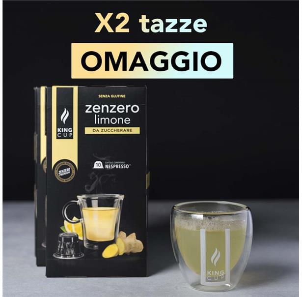 Zenzero Limone SZ Nespresso 6,5 X 10 + 2 Tazzine 1